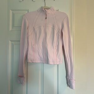 Lululemon Pink Cropped Define Jacket